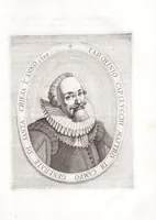 An illustration from Della nobile & antica famiglia de' Capizucchi, baroni romani : diramata da vn medesimo stipite con quella de' conti di Tun, prosapia grande e famosa della Germania (1668)
