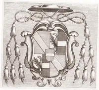 An illustration from Della nobile & antica famiglia de' Capizucchi, baroni romani : diramata da vn medesimo stipite con quella de' conti di Tun, prosapia grande e famosa della Germania (1668)