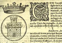 Picture 9 of 62 from Della nobilta dell'Italia parte prima[-seconda] (1615), leaf 107