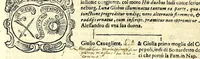 An illustration from Della nobilta dell'Italia parte prima[-seconda] (1615)