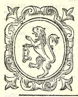An illustration from Della nobilta dell'Italia parte prima[-seconda] (1615)