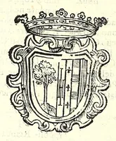 An illustration from Della nobilta dell'Italia parte prima[-seconda] (1615)