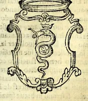 An illustration from Della nobilta dell'Italia parte prima[-seconda] (1615)