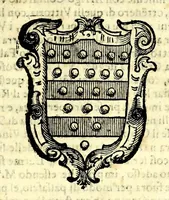 An illustration from Della nobilta dell'Italia parte prima[-seconda] (1615)