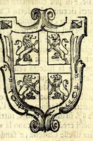 An illustration from Della nobilta dell'Italia parte prima[-seconda] (1615)