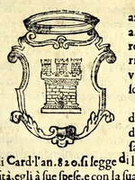 An illustration from Della nobilta dell'Italia parte prima[-seconda] (1615)