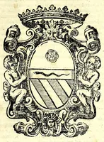 An illustration from Della nobilta dell'Italia parte prima[-seconda] (1615)