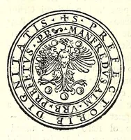 An illustration from Della nobilta dell'Italia parte prima[-seconda] (1615)