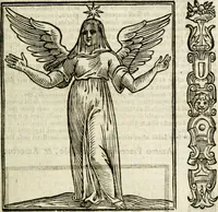 An illustration from Della nouissima Iconologia di Cesare Ripa Perugino Caualier de SS. Mauritio & Lazzaro : parte prima [-terza] : nella quale si descriuono diuerse imagini di virtu, vitij, affetti, passioni humane, arti, discipline, humori, elementi, corpi celesti, prouincie d'Italia, fiumi tutte parte del mondo, & altre infinite materie : opera utile ad oratori, predicatori, poeti, pittori, scultori, disegnatori, & ad'ogni studioso : per inuentar concetti, emblemi, ed'imprese, per diuisare qual si voglia apparato nutiale, funerale, trionsale : per rappresentar poemi drammatici, e per figurare co' suoi proprij simboli ciò che può cadere in pensiero humano : ampliata in quest' ultima editione non solo dallostesso auttore di trecento e cinquantadue imagini con molti discorsi pieni di varia eruditione & con molti indici copiosi (1625)