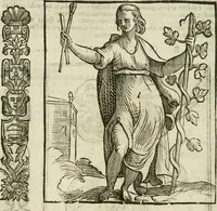 An illustration from Della nouissima Iconologia di Cesare Ripa Perugino Caualier de SS. Mauritio & Lazzaro : parte prima [-terza] : nella quale si descriuono diuerse imagini di virtu, vitij, affetti, passioni humane, arti, discipline, humori, elementi, corpi celesti, prouincie d'Italia, fiumi tutte parte del mondo, & altre infinite materie : opera utile ad oratori, predicatori, poeti, pittori, scultori, disegnatori, & ad'ogni studioso : per inuentar concetti, emblemi, ed'imprese, per diuisare qual si voglia apparato nutiale, funerale, trionsale : per rappresentar poemi drammatici, e per figurare co' suoi proprij simboli ciò che può cadere in pensiero humano : ampliata in quest' ultima editione non solo dallostesso auttore di trecento e cinquantadue imagini con molti discorsi pieni di varia eruditione & con molti indici copiosi (1625)