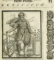Picture 33 of 333 from Della nouissima Iconologia di Cesare Ripa Perugino Caualier de SS. Mauritio & Lazzaro : parte prima [-terza] : nella quale si descriuono diuerse imagini di virtu, vitij, affetti, passioni humane, arti, discipline, humori, elementi, corpi celesti, prouincie d'Italia, fiumi tutte parte del mondo, & altre infinite materie : opera utile ad oratori, predicatori, poeti, pittori, scultori, disegnatori, & ad'ogni studioso : per inuentar concetti, emblemi, ed'imprese, per diuisare qual si voglia apparato nutiale, funerale, trionsale : per rappresentar poemi drammatici, e per figurare co' suoi proprij simboli ciò che può cadere in pensiero humano : ampliata in quest' ultima editione non solo dallostesso auttore di trecento e cinquantadue imagini con molti discorsi pieni di varia eruditione & con molti indici copiosi (1625), leaf 116