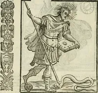 Picture 36 of 333 from Della nouissima Iconologia di Cesare Ripa Perugino Caualier de SS. Mauritio & Lazzaro : parte prima [-terza] : nella quale si descriuono diuerse imagini di virtu, vitij, affetti, passioni humane, arti, discipline, humori, elementi, corpi celesti, prouincie d'Italia, fiumi tutte parte del mondo, & altre infinite materie : opera utile ad oratori, predicatori, poeti, pittori, scultori, disegnatori, & ad'ogni studioso : per inuentar concetti, emblemi, ed'imprese, per diuisare qual si voglia apparato nutiale, funerale, trionsale : per rappresentar poemi drammatici, e per figurare co' suoi proprij simboli ciò che può cadere in pensiero humano : ampliata in quest' ultima editione non solo dallostesso auttore di trecento e cinquantadue imagini con molti discorsi pieni di varia eruditione & con molti indici copiosi (1625), leaf 119