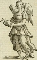 An illustration from Della nouissima Iconologia di Cesare Ripa Perugino Caualier de SS. Mauritio & Lazzaro : parte prima [-terza] : nella quale si descriuono diuerse imagini di virtu, vitij, affetti, passioni humane, arti, discipline, humori, elementi, corpi celesti, prouincie d'Italia, fiumi tutte parte del mondo, & altre infinite materie : opera utile ad oratori, predicatori, poeti, pittori, scultori, disegnatori, & ad'ogni studioso : per inuentar concetti, emblemi, ed'imprese, per diuisare qual si voglia apparato nutiale, funerale, trionsale : per rappresentar poemi drammatici, e per figurare co' suoi proprij simboli ciò che può cadere in pensiero humano : ampliata in quest' ultima editione non solo dallostesso auttore di trecento e cinquantadue imagini con molti discorsi pieni di varia eruditione & con molti indici copiosi (1625)