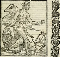 Picture 62 of 333 from Della nouissima Iconologia di Cesare Ripa Perugino Caualier de SS. Mauritio & Lazzaro : parte prima [-terza] : nella quale si descriuono diuerse imagini di virtu, vitij, affetti, passioni humane, arti, discipline, humori, elementi, corpi celesti, prouincie d'Italia, fiumi tutte parte del mondo, & altre infinite materie : opera utile ad oratori, predicatori, poeti, pittori, scultori, disegnatori, & ad'ogni studioso : per inuentar concetti, emblemi, ed'imprese, per diuisare qual si voglia apparato nutiale, funerale, trionsale : per rappresentar poemi drammatici, e per figurare co' suoi proprij simboli ciò che può cadere in pensiero humano : ampliata in quest' ultima editione non solo dallostesso auttore di trecento e cinquantadue imagini con molti discorsi pieni di varia eruditione & con molti indici copiosi (1625), leaf 172