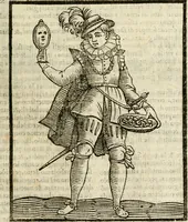 An illustration from Della nouissima Iconologia di Cesare Ripa Perugino Caualier de SS. Mauritio & Lazzaro : parte prima [-terza] : nella quale si descriuono diuerse imagini di virtu, vitij, affetti, passioni humane, arti, discipline, humori, elementi, corpi celesti, prouincie d'Italia, fiumi tutte parte del mondo, & altre infinite materie : opera utile ad oratori, predicatori, poeti, pittori, scultori, disegnatori, & ad'ogni studioso : per inuentar concetti, emblemi, ed'imprese, per diuisare qual si voglia apparato nutiale, funerale, trionsale : per rappresentar poemi drammatici, e per figurare co' suoi proprij simboli ciò che può cadere in pensiero humano : ampliata in quest' ultima editione non solo dallostesso auttore di trecento e cinquantadue imagini con molti discorsi pieni di varia eruditione & con molti indici copiosi (1625)