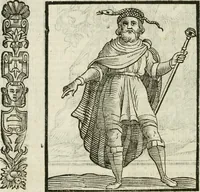 An illustration from Della nouissima Iconologia di Cesare Ripa Perugino Caualier de SS. Mauritio & Lazzaro : parte prima [-terza] : nella quale si descriuono diuerse imagini di virtu, vitij, affetti, passioni humane, arti, discipline, humori, elementi, corpi celesti, prouincie d'Italia, fiumi tutte parte del mondo, & altre infinite materie : opera utile ad oratori, predicatori, poeti, pittori, scultori, disegnatori, & ad'ogni studioso : per inuentar concetti, emblemi, ed'imprese, per diuisare qual si voglia apparato nutiale, funerale, trionsale : per rappresentar poemi drammatici, e per figurare co' suoi proprij simboli ciò che può cadere in pensiero humano : ampliata in quest' ultima editione non solo dallostesso auttore di trecento e cinquantadue imagini con molti discorsi pieni di varia eruditione & con molti indici copiosi (1625)