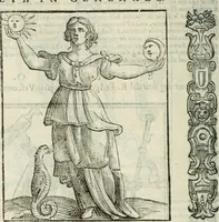 An illustration from Della nouissima Iconologia di Cesare Ripa Perugino Caualier de SS. Mauritio & Lazzaro : parte prima [-terza] : nella quale si descriuono diuerse imagini di virtu, vitij, affetti, passioni humane, arti, discipline, humori, elementi, corpi celesti, prouincie d'Italia, fiumi tutte parte del mondo, & altre infinite materie : opera utile ad oratori, predicatori, poeti, pittori, scultori, disegnatori, & ad'ogni studioso : per inuentar concetti, emblemi, ed'imprese, per diuisare qual si voglia apparato nutiale, funerale, trionsale : per rappresentar poemi drammatici, e per figurare co' suoi proprij simboli ciò che può cadere in pensiero humano : ampliata in quest' ultima editione non solo dallostesso auttore di trecento e cinquantadue imagini con molti discorsi pieni di varia eruditione & con molti indici copiosi (1625)