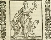 An illustration from Della nouissima Iconologia di Cesare Ripa Perugino Caualier de SS. Mauritio & Lazzaro : parte prima [-terza] : nella quale si descriuono diuerse imagini di virtu, vitij, affetti, passioni humane, arti, discipline, humori, elementi, corpi celesti, prouincie d'Italia, fiumi tutte parte del mondo, & altre infinite materie : opera utile ad oratori, predicatori, poeti, pittori, scultori, disegnatori, & ad'ogni studioso : per inuentar concetti, emblemi, ed'imprese, per diuisare qual si voglia apparato nutiale, funerale, trionsale : per rappresentar poemi drammatici, e per figurare co' suoi proprij simboli ciò che può cadere in pensiero humano : ampliata in quest' ultima editione non solo dallostesso auttore di trecento e cinquantadue imagini con molti discorsi pieni di varia eruditione & con molti indici copiosi (1625)