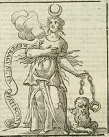 Picture 122 of 333 from Della nouissima Iconologia di Cesare Ripa Perugino Caualier de SS. Mauritio & Lazzaro : parte prima [-terza] : nella quale si descriuono diuerse imagini di virtu, vitij, affetti, passioni humane, arti, discipline, humori, elementi, corpi celesti, prouincie d'Italia, fiumi tutte parte del mondo, & altre infinite materie : opera utile ad oratori, predicatori, poeti, pittori, scultori, disegnatori, & ad'ogni studioso : per inuentar concetti, emblemi, ed'imprese, per diuisare qual si voglia apparato nutiale, funerale, trionsale : per rappresentar poemi drammatici, e per figurare co' suoi proprij simboli ciò che può cadere in pensiero humano : ampliata in quest' ultima editione non solo dallostesso auttore di trecento e cinquantadue imagini con molti discorsi pieni di varia eruditione & con molti indici copiosi (1625), leaf 285