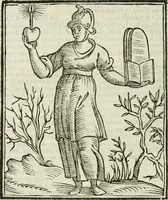 Picture 124 of 333 from Della nouissima Iconologia di Cesare Ripa Perugino Caualier de SS. Mauritio & Lazzaro : parte prima [-terza] : nella quale si descriuono diuerse imagini di virtu, vitij, affetti, passioni humane, arti, discipline, humori, elementi, corpi celesti, prouincie d'Italia, fiumi tutte parte del mondo, & altre infinite materie : opera utile ad oratori, predicatori, poeti, pittori, scultori, disegnatori, & ad'ogni studioso : per inuentar concetti, emblemi, ed'imprese, per diuisare qual si voglia apparato nutiale, funerale, trionsale : per rappresentar poemi drammatici, e per figurare co' suoi proprij simboli ciò che può cadere in pensiero humano : ampliata in quest' ultima editione non solo dallostesso auttore di trecento e cinquantadue imagini con molti discorsi pieni di varia eruditione & con molti indici copiosi (1625), leaf 291