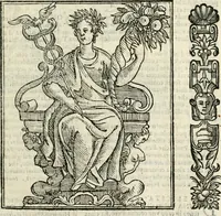 An illustration from Della nouissima Iconologia di Cesare Ripa Perugino Caualier de SS. Mauritio & Lazzaro : parte prima [-terza] : nella quale si descriuono diuerse imagini di virtu, vitij, affetti, passioni humane, arti, discipline, humori, elementi, corpi celesti, prouincie d'Italia, fiumi tutte parte del mondo, & altre infinite materie : opera utile ad oratori, predicatori, poeti, pittori, scultori, disegnatori, & ad'ogni studioso : per inuentar concetti, emblemi, ed'imprese, per diuisare qual si voglia apparato nutiale, funerale, trionsale : per rappresentar poemi drammatici, e per figurare co' suoi proprij simboli ciò che può cadere in pensiero humano : ampliata in quest' ultima editione non solo dallostesso auttore di trecento e cinquantadue imagini con molti discorsi pieni di varia eruditione & con molti indici copiosi (1625)