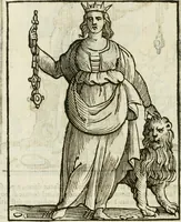 An illustration from Della nouissima Iconologia di Cesare Ripa Perugino Caualier de SS. Mauritio & Lazzaro : parte prima [-terza] : nella quale si descriuono diuerse imagini di virtu, vitij, affetti, passioni humane, arti, discipline, humori, elementi, corpi celesti, prouincie d'Italia, fiumi tutte parte del mondo, & altre infinite materie : opera utile ad oratori, predicatori, poeti, pittori, scultori, disegnatori, & ad'ogni studioso : per inuentar concetti, emblemi, ed'imprese, per diuisare qual si voglia apparato nutiale, funerale, trionsale : per rappresentar poemi drammatici, e per figurare co' suoi proprij simboli ciò che può cadere in pensiero humano : ampliata in quest' ultima editione non solo dallostesso auttore di trecento e cinquantadue imagini con molti discorsi pieni di varia eruditione & con molti indici copiosi (1625)