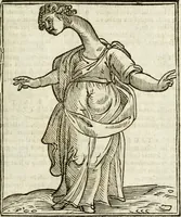 An illustration from Della nouissima Iconologia di Cesare Ripa Perugino Caualier de SS. Mauritio & Lazzaro : parte prima [-terza] : nella quale si descriuono diuerse imagini di virtu, vitij, affetti, passioni humane, arti, discipline, humori, elementi, corpi celesti, prouincie d'Italia, fiumi tutte parte del mondo, & altre infinite materie : opera utile ad oratori, predicatori, poeti, pittori, scultori, disegnatori, & ad'ogni studioso : per inuentar concetti, emblemi, ed'imprese, per diuisare qual si voglia apparato nutiale, funerale, trionsale : per rappresentar poemi drammatici, e per figurare co' suoi proprij simboli ciò che può cadere in pensiero humano : ampliata in quest' ultima editione non solo dallostesso auttore di trecento e cinquantadue imagini con molti discorsi pieni di varia eruditione & con molti indici copiosi (1625)