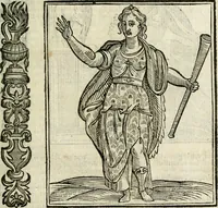 Picture 158 of 333 from Della nouissima Iconologia di Cesare Ripa Perugino Caualier de SS. Mauritio & Lazzaro : parte prima [-terza] : nella quale si descriuono diuerse imagini di virtu, vitij, affetti, passioni humane, arti, discipline, humori, elementi, corpi celesti, prouincie d'Italia, fiumi tutte parte del mondo, & altre infinite materie : opera utile ad oratori, predicatori, poeti, pittori, scultori, disegnatori, & ad'ogni studioso : per inuentar concetti, emblemi, ed'imprese, per diuisare qual si voglia apparato nutiale, funerale, trionsale : per rappresentar poemi drammatici, e per figurare co' suoi proprij simboli ciò che può cadere in pensiero humano : ampliata in quest' ultima editione non solo dallostesso auttore di trecento e cinquantadue imagini con molti discorsi pieni di varia eruditione & con molti indici copiosi (1625), leaf 372