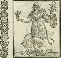 An illustration from Della nouissima Iconologia di Cesare Ripa Perugino Caualier de SS. Mauritio & Lazzaro : parte prima [-terza] : nella quale si descriuono diuerse imagini di virtu, vitij, affetti, passioni humane, arti, discipline, humori, elementi, corpi celesti, prouincie d'Italia, fiumi tutte parte del mondo, & altre infinite materie : opera utile ad oratori, predicatori, poeti, pittori, scultori, disegnatori, & ad'ogni studioso : per inuentar concetti, emblemi, ed'imprese, per diuisare qual si voglia apparato nutiale, funerale, trionsale : per rappresentar poemi drammatici, e per figurare co' suoi proprij simboli ciò che può cadere in pensiero humano : ampliata in quest' ultima editione non solo dallostesso auttore di trecento e cinquantadue imagini con molti discorsi pieni di varia eruditione & con molti indici copiosi (1625)