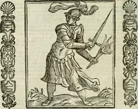 An illustration from Della nouissima Iconologia di Cesare Ripa Perugino Caualier de SS. Mauritio & Lazzaro : parte prima [-terza] : nella quale si descriuono diuerse imagini di virtu, vitij, affetti, passioni humane, arti, discipline, humori, elementi, corpi celesti, prouincie d'Italia, fiumi tutte parte del mondo, & altre infinite materie : opera utile ad oratori, predicatori, poeti, pittori, scultori, disegnatori, & ad'ogni studioso : per inuentar concetti, emblemi, ed'imprese, per diuisare qual si voglia apparato nutiale, funerale, trionsale : per rappresentar poemi drammatici, e per figurare co' suoi proprij simboli ciò che può cadere in pensiero humano : ampliata in quest' ultima editione non solo dallostesso auttore di trecento e cinquantadue imagini con molti discorsi pieni di varia eruditione & con molti indici copiosi (1625)