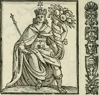 An illustration from Della nouissima Iconologia di Cesare Ripa Perugino Caualier de SS. Mauritio & Lazzaro : parte prima [-terza] : nella quale si descriuono diuerse imagini di virtu, vitij, affetti, passioni humane, arti, discipline, humori, elementi, corpi celesti, prouincie d'Italia, fiumi tutte parte del mondo, & altre infinite materie : opera utile ad oratori, predicatori, poeti, pittori, scultori, disegnatori, & ad'ogni studioso : per inuentar concetti, emblemi, ed'imprese, per diuisare qual si voglia apparato nutiale, funerale, trionsale : per rappresentar poemi drammatici, e per figurare co' suoi proprij simboli ciò che può cadere in pensiero humano : ampliata in quest' ultima editione non solo dallostesso auttore di trecento e cinquantadue imagini con molti discorsi pieni di varia eruditione & con molti indici copiosi (1625)