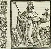 An illustration from Della nouissima Iconologia di Cesare Ripa Perugino Caualier de SS. Mauritio & Lazzaro : parte prima [-terza] : nella quale si descriuono diuerse imagini di virtu, vitij, affetti, passioni humane, arti, discipline, humori, elementi, corpi celesti, prouincie d'Italia, fiumi tutte parte del mondo, & altre infinite materie : opera utile ad oratori, predicatori, poeti, pittori, scultori, disegnatori, & ad'ogni studioso : per inuentar concetti, emblemi, ed'imprese, per diuisare qual si voglia apparato nutiale, funerale, trionsale : per rappresentar poemi drammatici, e per figurare co' suoi proprij simboli ciò che può cadere in pensiero humano : ampliata in quest' ultima editione non solo dallostesso auttore di trecento e cinquantadue imagini con molti discorsi pieni di varia eruditione & con molti indici copiosi (1625)