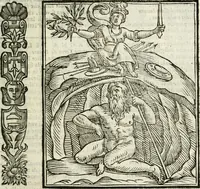 An illustration from Della nouissima Iconologia di Cesare Ripa Perugino Caualier de SS. Mauritio & Lazzaro : parte prima [-terza] : nella quale si descriuono diuerse imagini di virtu, vitij, affetti, passioni humane, arti, discipline, humori, elementi, corpi celesti, prouincie d'Italia, fiumi tutte parte del mondo, & altre infinite materie : opera utile ad oratori, predicatori, poeti, pittori, scultori, disegnatori, & ad'ogni studioso : per inuentar concetti, emblemi, ed'imprese, per diuisare qual si voglia apparato nutiale, funerale, trionsale : per rappresentar poemi drammatici, e per figurare co' suoi proprij simboli ciò che può cadere in pensiero humano : ampliata in quest' ultima editione non solo dallostesso auttore di trecento e cinquantadue imagini con molti discorsi pieni di varia eruditione & con molti indici copiosi (1625)