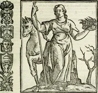 Picture 189 of 333 from Della nouissima Iconologia di Cesare Ripa Perugino Caualier de SS. Mauritio & Lazzaro : parte prima [-terza] : nella quale si descriuono diuerse imagini di virtu, vitij, affetti, passioni humane, arti, discipline, humori, elementi, corpi celesti, prouincie d'Italia, fiumi tutte parte del mondo, & altre infinite materie : opera utile ad oratori, predicatori, poeti, pittori, scultori, disegnatori, & ad'ogni studioso : per inuentar concetti, emblemi, ed'imprese, per diuisare qual si voglia apparato nutiale, funerale, trionsale : per rappresentar poemi drammatici, e per figurare co' suoi proprij simboli ciò che può cadere in pensiero humano : ampliata in quest' ultima editione non solo dallostesso auttore di trecento e cinquantadue imagini con molti discorsi pieni di varia eruditione & con molti indici copiosi (1625), leaf 434
