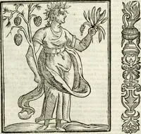 An illustration from Della nouissima Iconologia di Cesare Ripa Perugino Caualier de SS. Mauritio & Lazzaro : parte prima [-terza] : nella quale si descriuono diuerse imagini di virtu, vitij, affetti, passioni humane, arti, discipline, humori, elementi, corpi celesti, prouincie d'Italia, fiumi tutte parte del mondo, & altre infinite materie : opera utile ad oratori, predicatori, poeti, pittori, scultori, disegnatori, & ad'ogni studioso : per inuentar concetti, emblemi, ed'imprese, per diuisare qual si voglia apparato nutiale, funerale, trionsale : per rappresentar poemi drammatici, e per figurare co' suoi proprij simboli ciò che può cadere in pensiero humano : ampliata in quest' ultima editione non solo dallostesso auttore di trecento e cinquantadue imagini con molti discorsi pieni di varia eruditione & con molti indici copiosi (1625)