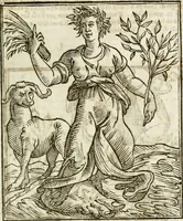 An illustration from Della nouissima Iconologia di Cesare Ripa Perugino Caualier de SS. Mauritio & Lazzaro : parte prima [-terza] : nella quale si descriuono diuerse imagini di virtu, vitij, affetti, passioni humane, arti, discipline, humori, elementi, corpi celesti, prouincie d'Italia, fiumi tutte parte del mondo, & altre infinite materie : opera utile ad oratori, predicatori, poeti, pittori, scultori, disegnatori, & ad'ogni studioso : per inuentar concetti, emblemi, ed'imprese, per diuisare qual si voglia apparato nutiale, funerale, trionsale : per rappresentar poemi drammatici, e per figurare co' suoi proprij simboli ciò che può cadere in pensiero humano : ampliata in quest' ultima editione non solo dallostesso auttore di trecento e cinquantadue imagini con molti discorsi pieni di varia eruditione & con molti indici copiosi (1625)