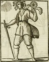 Picture 199 of 333 from Della nouissima Iconologia di Cesare Ripa Perugino Caualier de SS. Mauritio & Lazzaro : parte prima [-terza] : nella quale si descriuono diuerse imagini di virtu, vitij, affetti, passioni humane, arti, discipline, humori, elementi, corpi celesti, prouincie d'Italia, fiumi tutte parte del mondo, & altre infinite materie : opera utile ad oratori, predicatori, poeti, pittori, scultori, disegnatori, & ad'ogni studioso : per inuentar concetti, emblemi, ed'imprese, per diuisare qual si voglia apparato nutiale, funerale, trionsale : per rappresentar poemi drammatici, e per figurare co' suoi proprij simboli ciò che può cadere in pensiero humano : ampliata in quest' ultima editione non solo dallostesso auttore di trecento e cinquantadue imagini con molti discorsi pieni di varia eruditione & con molti indici copiosi (1625), leaf 453
