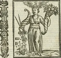 An illustration from Della nouissima Iconologia di Cesare Ripa Perugino Caualier de SS. Mauritio & Lazzaro : parte prima [-terza] : nella quale si descriuono diuerse imagini di virtu, vitij, affetti, passioni humane, arti, discipline, humori, elementi, corpi celesti, prouincie d'Italia, fiumi tutte parte del mondo, & altre infinite materie : opera utile ad oratori, predicatori, poeti, pittori, scultori, disegnatori, & ad'ogni studioso : per inuentar concetti, emblemi, ed'imprese, per diuisare qual si voglia apparato nutiale, funerale, trionsale : per rappresentar poemi drammatici, e per figurare co' suoi proprij simboli ciò che può cadere in pensiero humano : ampliata in quest' ultima editione non solo dallostesso auttore di trecento e cinquantadue imagini con molti discorsi pieni di varia eruditione & con molti indici copiosi (1625)