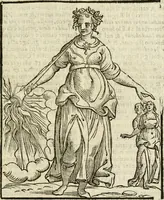 Picture 207 of 333 from Della nouissima Iconologia di Cesare Ripa Perugino Caualier de SS. Mauritio & Lazzaro : parte prima [-terza] : nella quale si descriuono diuerse imagini di virtu, vitij, affetti, passioni humane, arti, discipline, humori, elementi, corpi celesti, prouincie d'Italia, fiumi tutte parte del mondo, & altre infinite materie : opera utile ad oratori, predicatori, poeti, pittori, scultori, disegnatori, & ad'ogni studioso : per inuentar concetti, emblemi, ed'imprese, per diuisare qual si voglia apparato nutiale, funerale, trionsale : per rappresentar poemi drammatici, e per figurare co' suoi proprij simboli ciò che può cadere in pensiero humano : ampliata in quest' ultima editione non solo dallostesso auttore di trecento e cinquantadue imagini con molti discorsi pieni di varia eruditione & con molti indici copiosi (1625), leaf 466