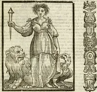 Picture 215 of 333 from Della nouissima Iconologia di Cesare Ripa Perugino Caualier de SS. Mauritio & Lazzaro : parte prima [-terza] : nella quale si descriuono diuerse imagini di virtu, vitij, affetti, passioni humane, arti, discipline, humori, elementi, corpi celesti, prouincie d'Italia, fiumi tutte parte del mondo, & altre infinite materie : opera utile ad oratori, predicatori, poeti, pittori, scultori, disegnatori, & ad'ogni studioso : per inuentar concetti, emblemi, ed'imprese, per diuisare qual si voglia apparato nutiale, funerale, trionsale : per rappresentar poemi drammatici, e per figurare co' suoi proprij simboli ciò che può cadere in pensiero humano : ampliata in quest' ultima editione non solo dallostesso auttore di trecento e cinquantadue imagini con molti discorsi pieni di varia eruditione & con molti indici copiosi (1625), leaf 482