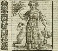 An illustration from Della nouissima Iconologia di Cesare Ripa Perugino Caualier de SS. Mauritio & Lazzaro : parte prima [-terza] : nella quale si descriuono diuerse imagini di virtu, vitij, affetti, passioni humane, arti, discipline, humori, elementi, corpi celesti, prouincie d'Italia, fiumi tutte parte del mondo, & altre infinite materie : opera utile ad oratori, predicatori, poeti, pittori, scultori, disegnatori, & ad'ogni studioso : per inuentar concetti, emblemi, ed'imprese, per diuisare qual si voglia apparato nutiale, funerale, trionsale : per rappresentar poemi drammatici, e per figurare co' suoi proprij simboli ciò che può cadere in pensiero humano : ampliata in quest' ultima editione non solo dallostesso auttore di trecento e cinquantadue imagini con molti discorsi pieni di varia eruditione & con molti indici copiosi (1625)
