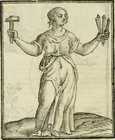 An illustration from Della nouissima Iconologia di Cesare Ripa Perugino Caualier de SS. Mauritio & Lazzaro : parte prima [-terza] : nella quale si descriuono diuerse imagini di virtu, vitij, affetti, passioni humane, arti, discipline, humori, elementi, corpi celesti, prouincie d'Italia, fiumi tutte parte del mondo, & altre infinite materie : opera utile ad oratori, predicatori, poeti, pittori, scultori, disegnatori, & ad'ogni studioso : per inuentar concetti, emblemi, ed'imprese, per diuisare qual si voglia apparato nutiale, funerale, trionsale : per rappresentar poemi drammatici, e per figurare co' suoi proprij simboli ciò che può cadere in pensiero humano : ampliata in quest' ultima editione non solo dallostesso auttore di trecento e cinquantadue imagini con molti discorsi pieni di varia eruditione & con molti indici copiosi (1625)