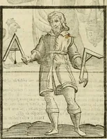 An illustration from Della nouissima Iconologia di Cesare Ripa Perugino Caualier de SS. Mauritio & Lazzaro : parte prima [-terza] : nella quale si descriuono diuerse imagini di virtu, vitij, affetti, passioni humane, arti, discipline, humori, elementi, corpi celesti, prouincie d'Italia, fiumi tutte parte del mondo, & altre infinite materie : opera utile ad oratori, predicatori, poeti, pittori, scultori, disegnatori, & ad'ogni studioso : per inuentar concetti, emblemi, ed'imprese, per diuisare qual si voglia apparato nutiale, funerale, trionsale : per rappresentar poemi drammatici, e per figurare co' suoi proprij simboli ciò che può cadere in pensiero humano : ampliata in quest' ultima editione non solo dallostesso auttore di trecento e cinquantadue imagini con molti discorsi pieni di varia eruditione & con molti indici copiosi (1625)