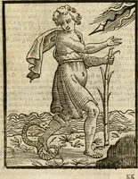 An illustration from Della nouissima Iconologia di Cesare Ripa Perugino Caualier de SS. Mauritio & Lazzaro : parte prima [-terza] : nella quale si descriuono diuerse imagini di virtu, vitij, affetti, passioni humane, arti, discipline, humori, elementi, corpi celesti, prouincie d'Italia, fiumi tutte parte del mondo, & altre infinite materie : opera utile ad oratori, predicatori, poeti, pittori, scultori, disegnatori, & ad'ogni studioso : per inuentar concetti, emblemi, ed'imprese, per diuisare qual si voglia apparato nutiale, funerale, trionsale : per rappresentar poemi drammatici, e per figurare co' suoi proprij simboli ciò che può cadere in pensiero humano : ampliata in quest' ultima editione non solo dallostesso auttore di trecento e cinquantadue imagini con molti discorsi pieni di varia eruditione & con molti indici copiosi (1625)