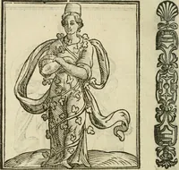 An illustration from Della nouissima Iconologia di Cesare Ripa Perugino Caualier de SS. Mauritio & Lazzaro : parte prima [-terza] : nella quale si descriuono diuerse imagini di virtu, vitij, affetti, passioni humane, arti, discipline, humori, elementi, corpi celesti, prouincie d'Italia, fiumi tutte parte del mondo, & altre infinite materie : opera utile ad oratori, predicatori, poeti, pittori, scultori, disegnatori, & ad'ogni studioso : per inuentar concetti, emblemi, ed'imprese, per diuisare qual si voglia apparato nutiale, funerale, trionsale : per rappresentar poemi drammatici, e per figurare co' suoi proprij simboli ciò che può cadere in pensiero humano : ampliata in quest' ultima editione non solo dallostesso auttore di trecento e cinquantadue imagini con molti discorsi pieni di varia eruditione & con molti indici copiosi (1625)