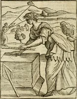 An illustration from Della nouissima Iconologia di Cesare Ripa Perugino Caualier de SS. Mauritio & Lazzaro : parte prima [-terza] : nella quale si descriuono diuerse imagini di virtu, vitij, affetti, passioni humane, arti, discipline, humori, elementi, corpi celesti, prouincie d'Italia, fiumi tutte parte del mondo, & altre infinite materie : opera utile ad oratori, predicatori, poeti, pittori, scultori, disegnatori, & ad'ogni studioso : per inuentar concetti, emblemi, ed'imprese, per diuisare qual si voglia apparato nutiale, funerale, trionsale : per rappresentar poemi drammatici, e per figurare co' suoi proprij simboli ciò che può cadere in pensiero humano : ampliata in quest' ultima editione non solo dallostesso auttore di trecento e cinquantadue imagini con molti discorsi pieni di varia eruditione & con molti indici copiosi (1625)