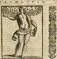 Picture 256 of 333 from Della nouissima Iconologia di Cesare Ripa Perugino Caualier de SS. Mauritio & Lazzaro : parte prima [-terza] : nella quale si descriuono diuerse imagini di virtu, vitij, affetti, passioni humane, arti, discipline, humori, elementi, corpi celesti, prouincie d'Italia, fiumi tutte parte del mondo, & altre infinite materie : opera utile ad oratori, predicatori, poeti, pittori, scultori, disegnatori, & ad'ogni studioso : per inuentar concetti, emblemi, ed'imprese, per diuisare qual si voglia apparato nutiale, funerale, trionsale : per rappresentar poemi drammatici, e per figurare co' suoi proprij simboli ciò che può cadere in pensiero humano : ampliata in quest' ultima editione non solo dallostesso auttore di trecento e cinquantadue imagini con molti discorsi pieni di varia eruditione & con molti indici copiosi (1625), leaf 596