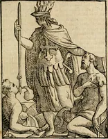 An illustration from Della nouissima Iconologia di Cesare Ripa Perugino Caualier de SS. Mauritio & Lazzaro : parte prima [-terza] : nella quale si descriuono diuerse imagini di virtu, vitij, affetti, passioni humane, arti, discipline, humori, elementi, corpi celesti, prouincie d'Italia, fiumi tutte parte del mondo, & altre infinite materie : opera utile ad oratori, predicatori, poeti, pittori, scultori, disegnatori, & ad'ogni studioso : per inuentar concetti, emblemi, ed'imprese, per diuisare qual si voglia apparato nutiale, funerale, trionsale : per rappresentar poemi drammatici, e per figurare co' suoi proprij simboli ciò che può cadere in pensiero humano : ampliata in quest' ultima editione non solo dallostesso auttore di trecento e cinquantadue imagini con molti discorsi pieni di varia eruditione & con molti indici copiosi (1625)