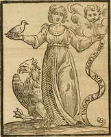 Picture 274 of 333 from Della nouissima Iconologia di Cesare Ripa Perugino Caualier de SS. Mauritio & Lazzaro : parte prima [-terza] : nella quale si descriuono diuerse imagini di virtu, vitij, affetti, passioni humane, arti, discipline, humori, elementi, corpi celesti, prouincie d'Italia, fiumi tutte parte del mondo, & altre infinite materie : opera utile ad oratori, predicatori, poeti, pittori, scultori, disegnatori, & ad'ogni studioso : per inuentar concetti, emblemi, ed'imprese, per diuisare qual si voglia apparato nutiale, funerale, trionsale : per rappresentar poemi drammatici, e per figurare co' suoi proprij simboli ciò che può cadere in pensiero humano : ampliata in quest' ultima editione non solo dallostesso auttore di trecento e cinquantadue imagini con molti discorsi pieni di varia eruditione & con molti indici copiosi (1625), leaf 645