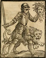 Picture 295 of 333 from Della nouissima Iconologia di Cesare Ripa Perugino Caualier de SS. Mauritio & Lazzaro : parte prima [-terza] : nella quale si descriuono diuerse imagini di virtu, vitij, affetti, passioni humane, arti, discipline, humori, elementi, corpi celesti, prouincie d'Italia, fiumi tutte parte del mondo, & altre infinite materie : opera utile ad oratori, predicatori, poeti, pittori, scultori, disegnatori, & ad'ogni studioso : per inuentar concetti, emblemi, ed'imprese, per diuisare qual si voglia apparato nutiale, funerale, trionsale : per rappresentar poemi drammatici, e per figurare co' suoi proprij simboli ciò che può cadere in pensiero humano : ampliata in quest' ultima editione non solo dallostesso auttore di trecento e cinquantadue imagini con molti discorsi pieni di varia eruditione & con molti indici copiosi (1625), leaf 698
